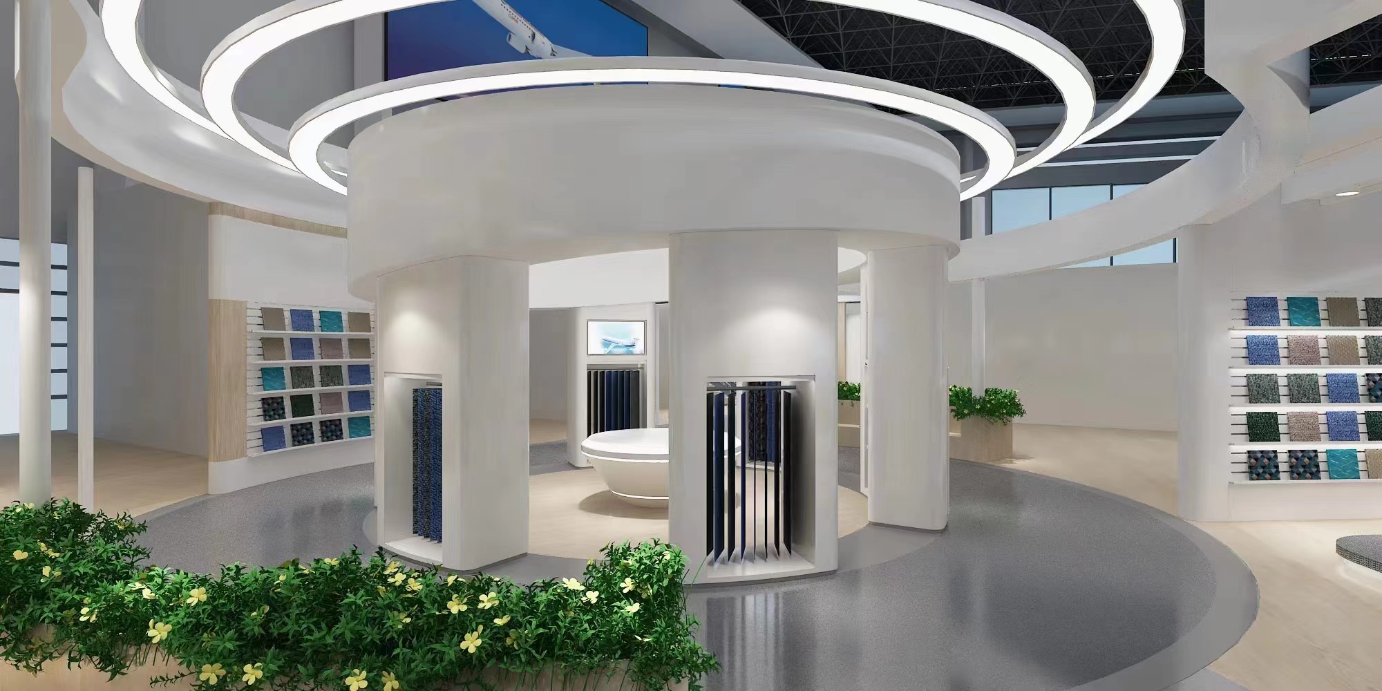 中国商飞展厅铝板项目 中国商飞展厅铝板项目